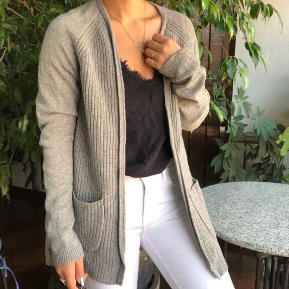 SOLD! J. Crew | 100% Wool Knit Cardigan - Picture 3 of 9